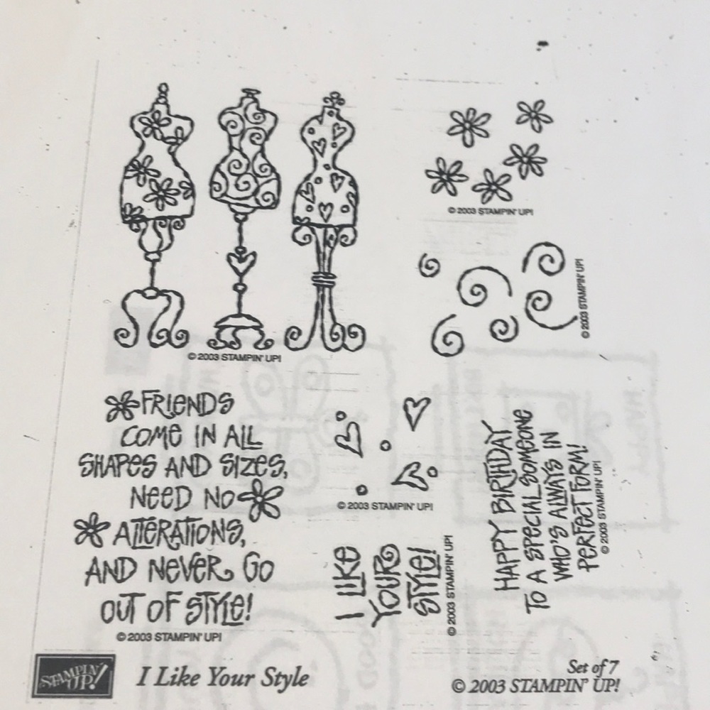 Stampin up. I like your style 2003